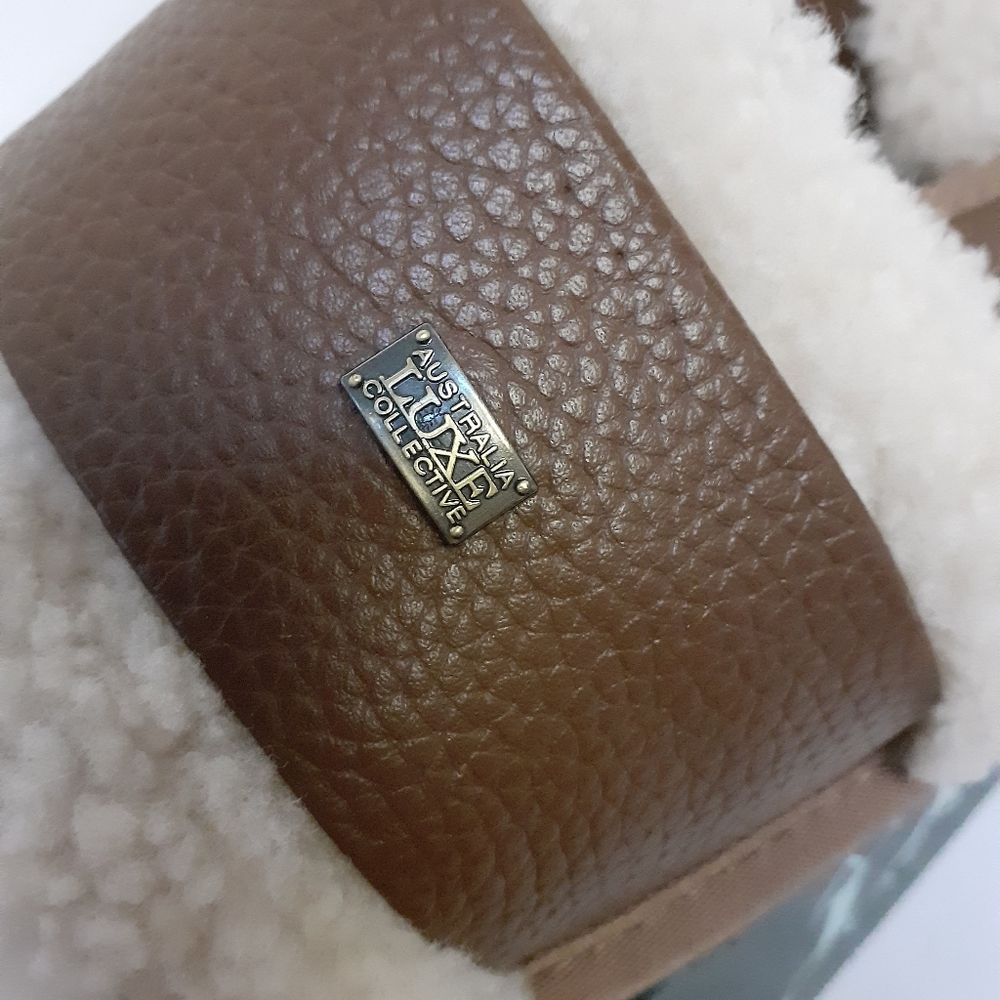 New Australia Luxe Shearling Slippers Sz 9 - Picture 5 of 6